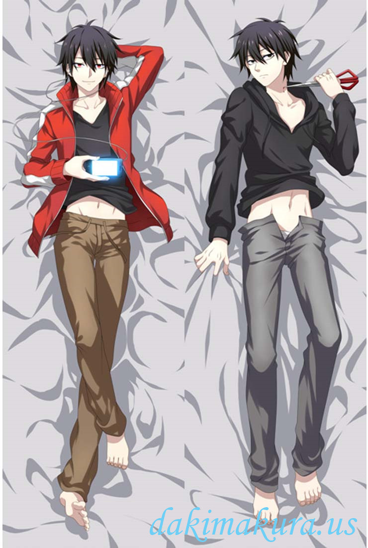 K Project Male Anime Dakimakura Japanese Pillow Cover